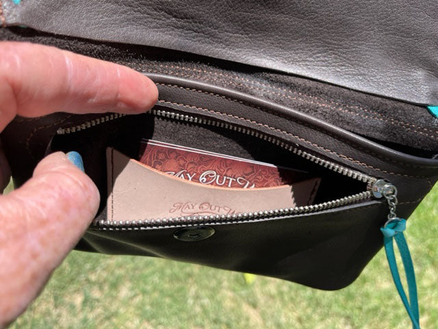 Hipster - Leather Phone Case/ Rustic