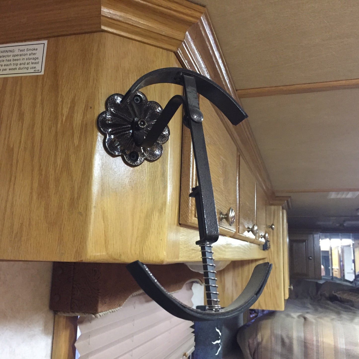 Lid Locker - Wall Mount: Premium Steel Hat Rack for Wall