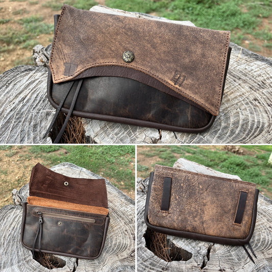 Hipster XL - Roan over Brown