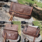 Hipster XL - Glovey chocolate with caramel buckstitch