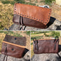 Hipster XL - Peanut over chocolate with chocolate buckstitch (Copy) (Copy)