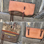 Hipster XL - Salmon over brown