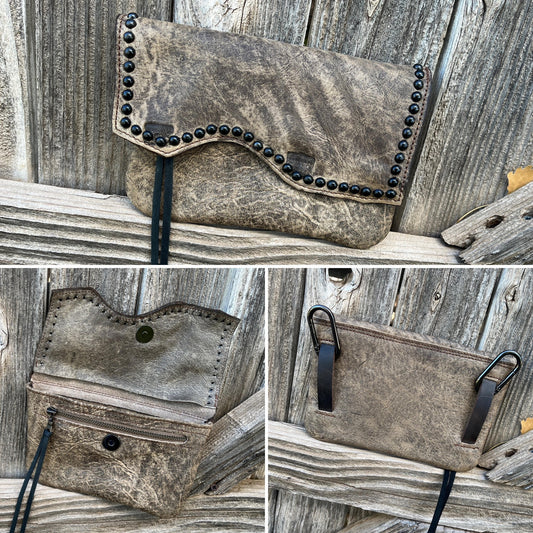 Hipster -Rustic with Black Spots